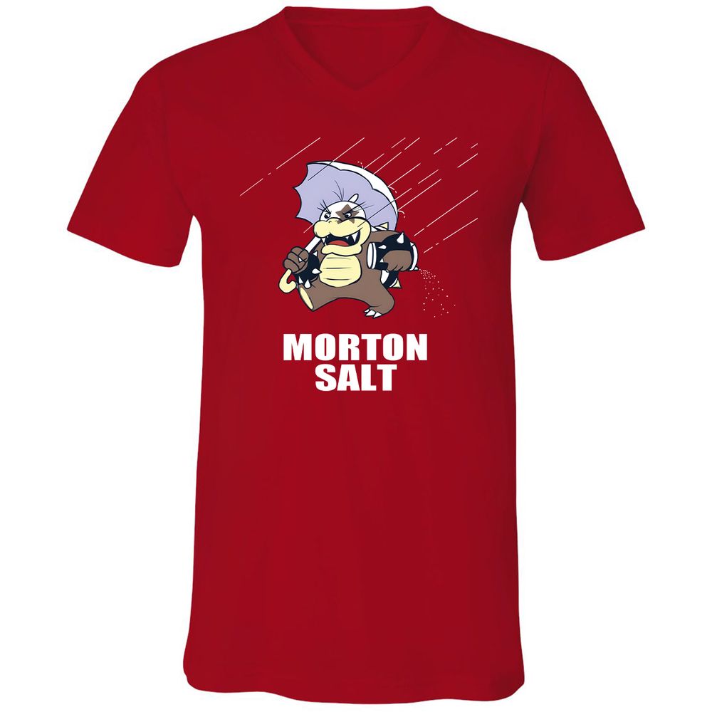 Unisex V-Neck T-Shirt - HW4VAVHD - Red - 3