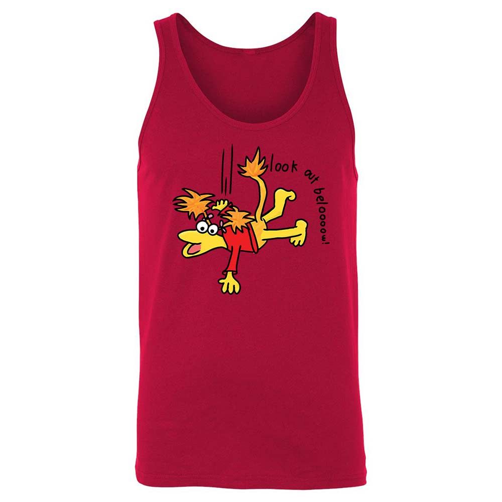 Unisex Jersey Tank - 2K8P9QF9 - Red - 3