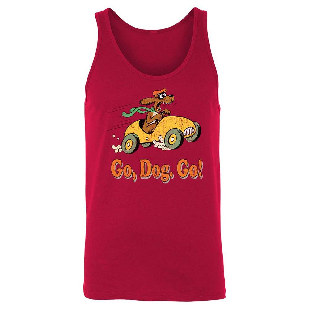 Unisex Jersey Tank - LANSUFQN - Red - 3