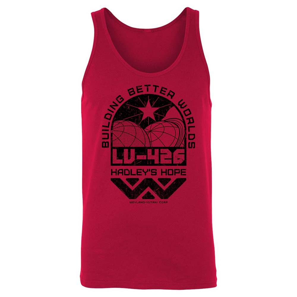Unisex Jersey Tank - T5CF2ZCH - Red - 3
