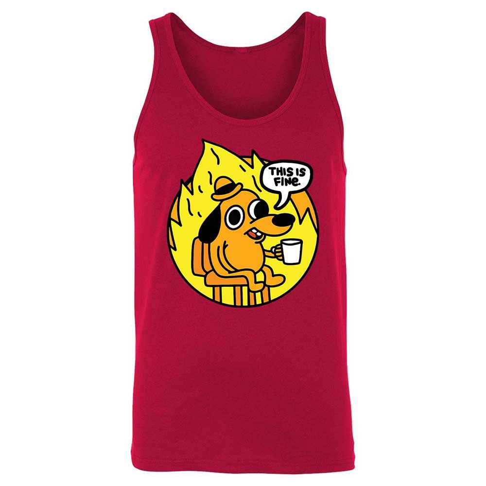 This is Fine - Red - 3