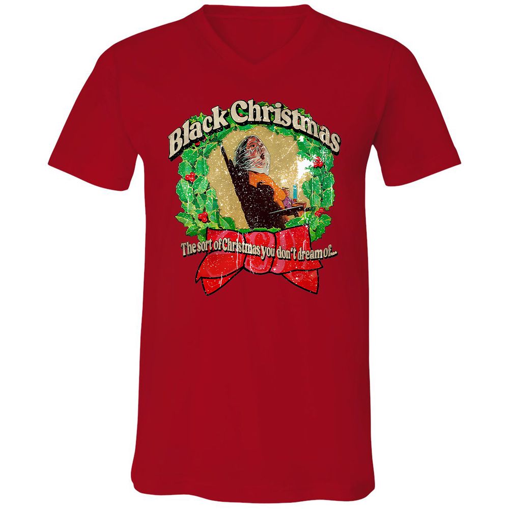Unisex V-Neck T-Shirt - FBB182PE - Red - 3