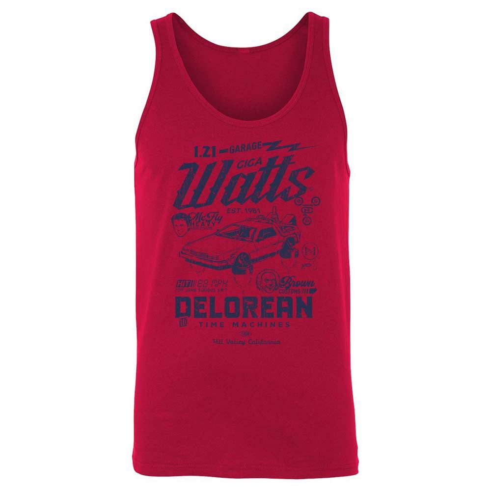 Unisex Jersey Tank - VJWVV9U8 - Red - 3