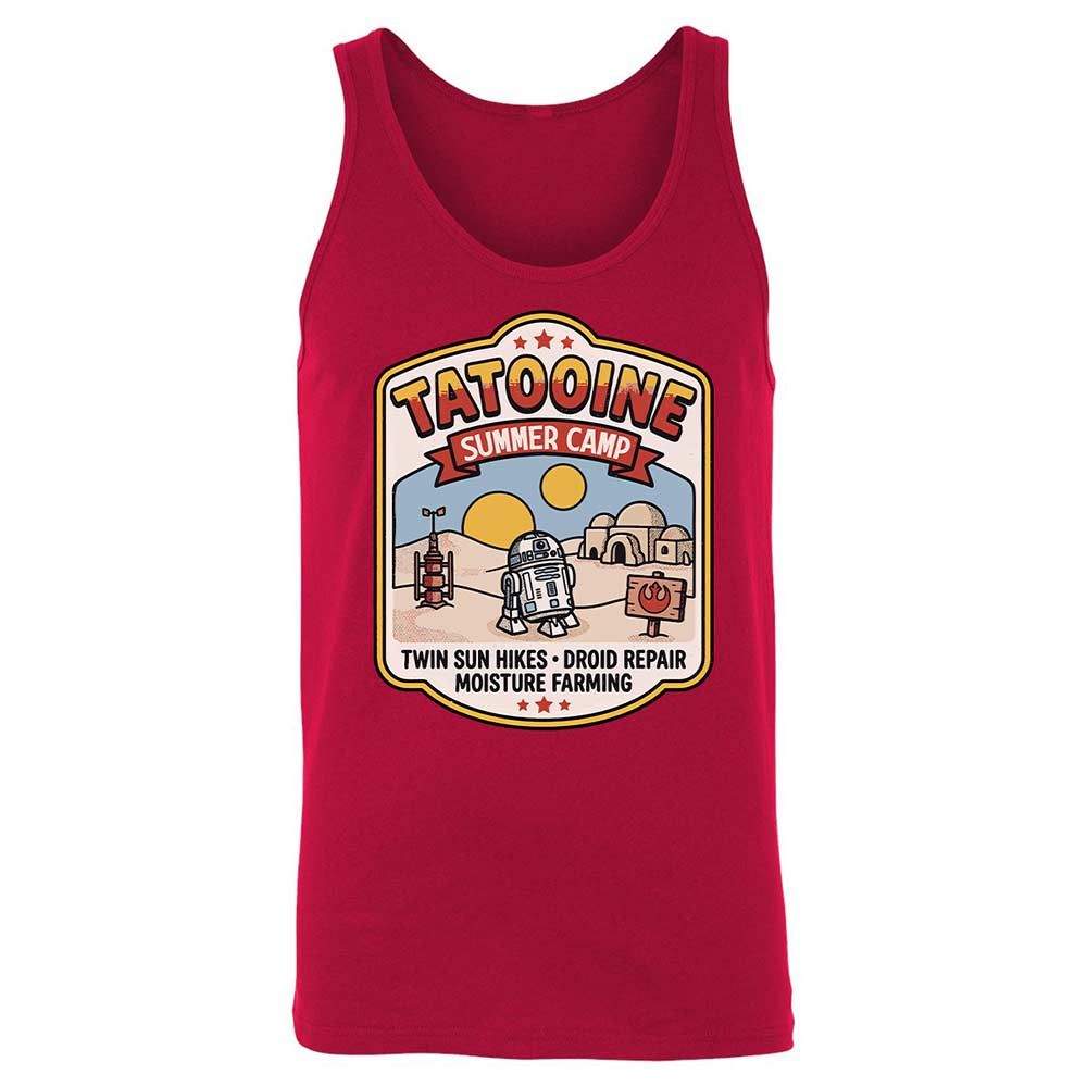 Unisex Jersey Tank - EUBTDXXS - Red - 3