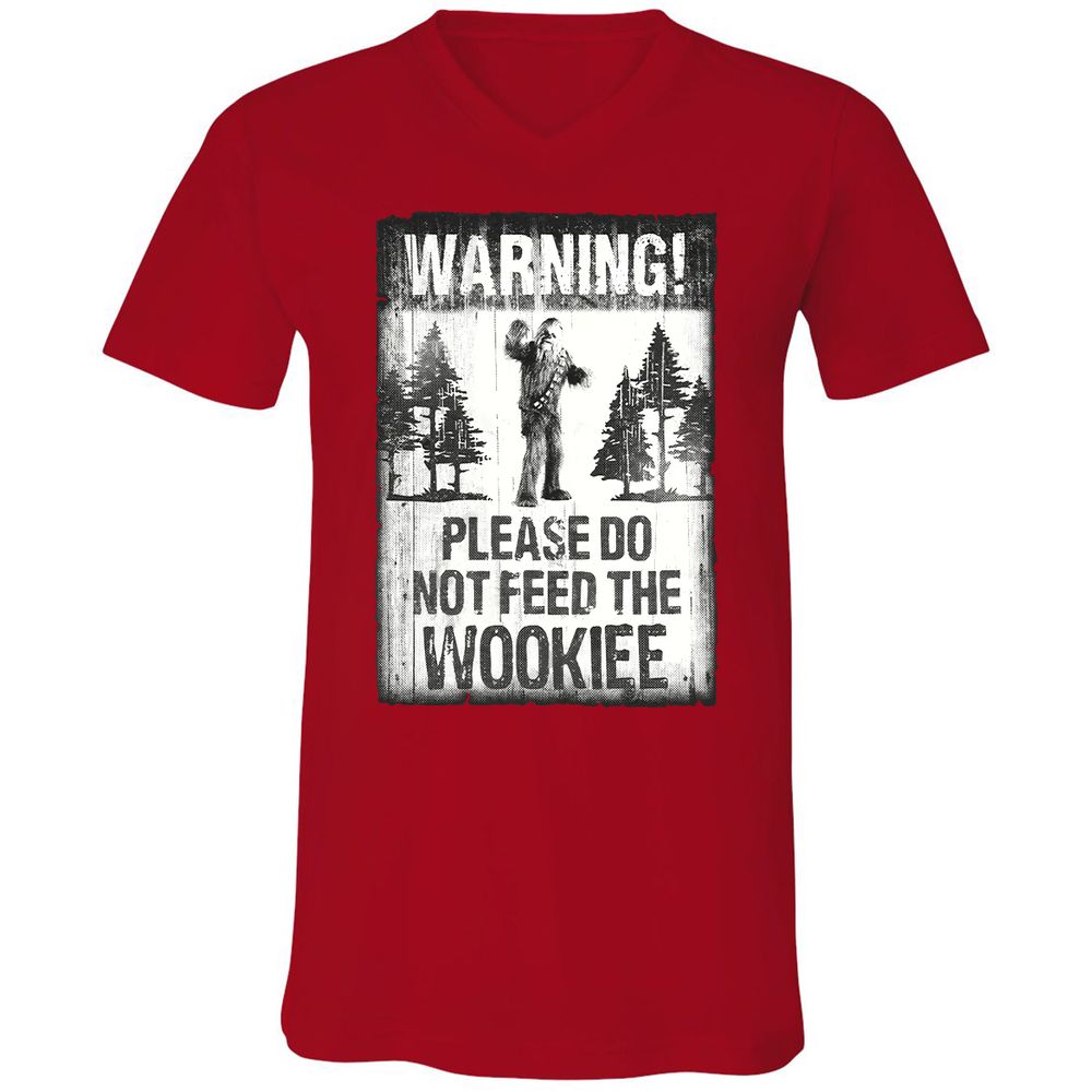 Unisex V-Neck T-Shirt - GBNK8ATB - Red - 3