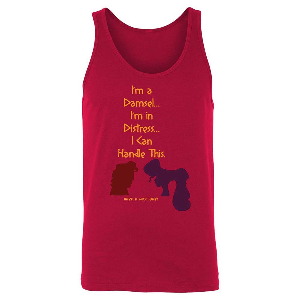 Unisex Jersey Tank - LFRE33RJ - Red - 3
