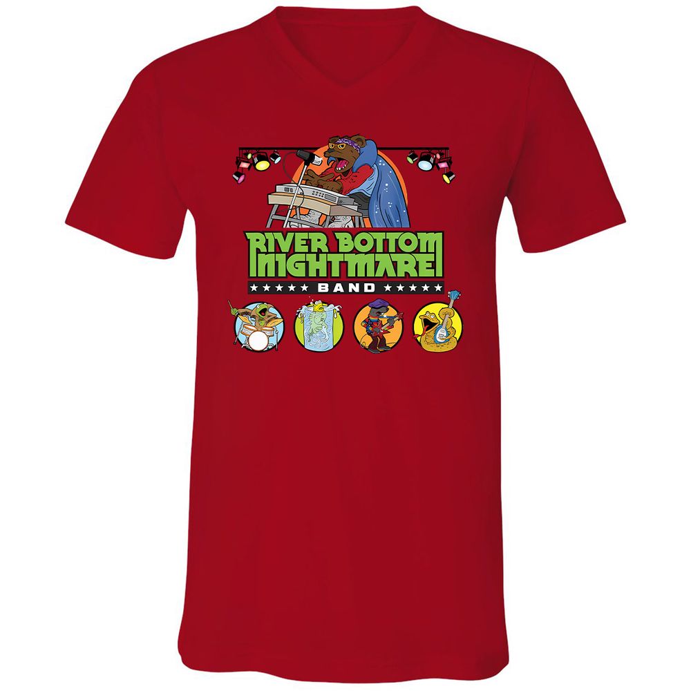 Unisex V-Neck T-Shirt - ASZ927UP - Red - 3