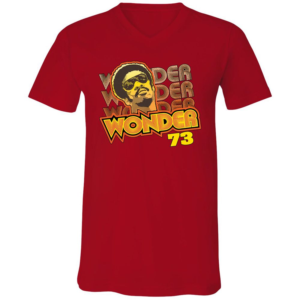 Unisex V-Neck T-Shirt - 9AJ3TCNM - Red - 3