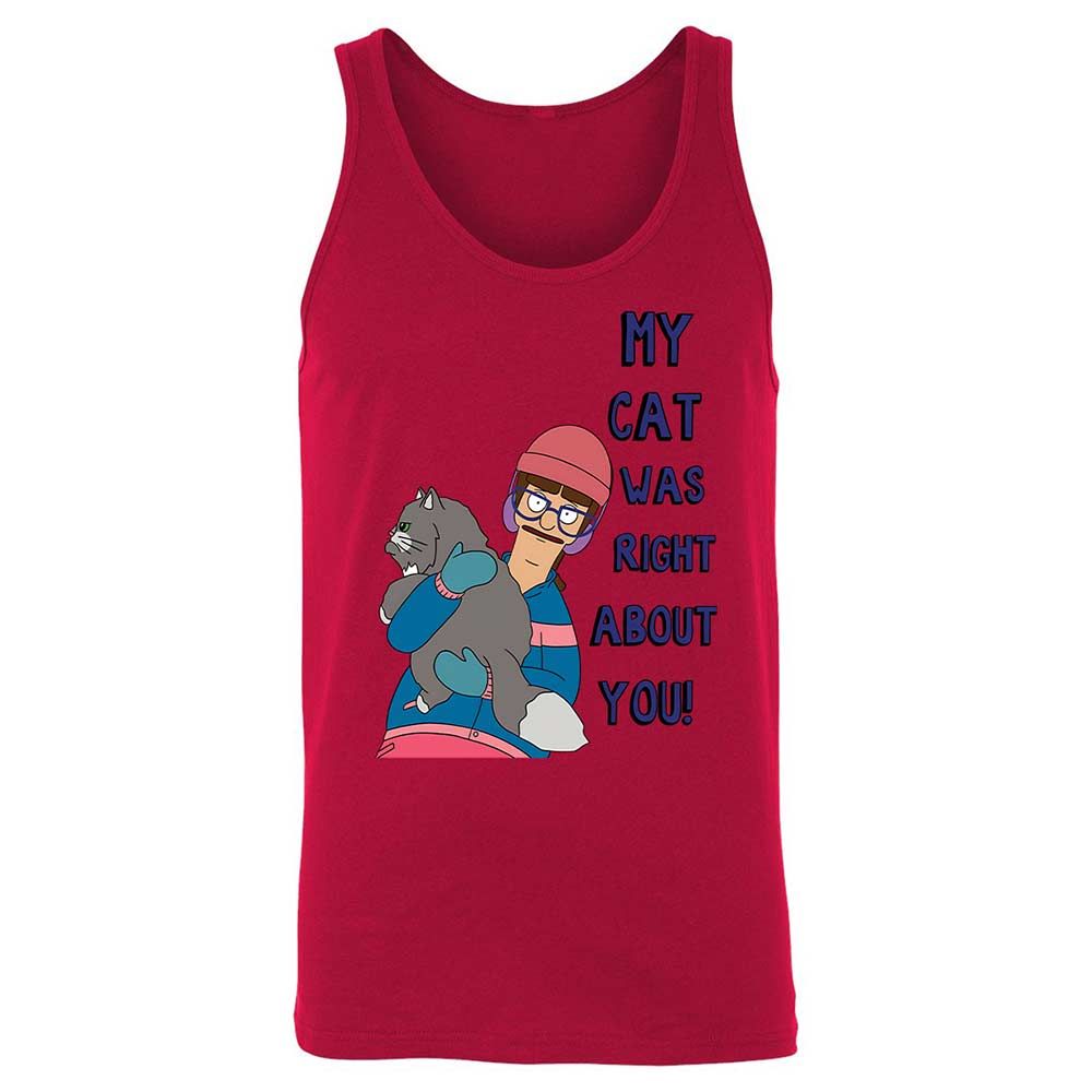 Unisex Jersey Tank - ND8ZCLTQ - Red - 3