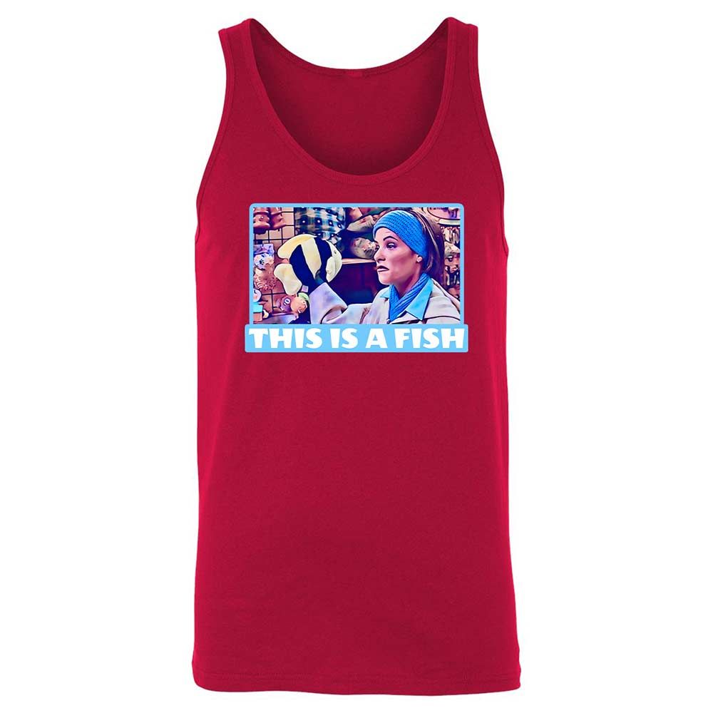 Unisex Jersey Tank - 6XVFK2HG - Red - 3