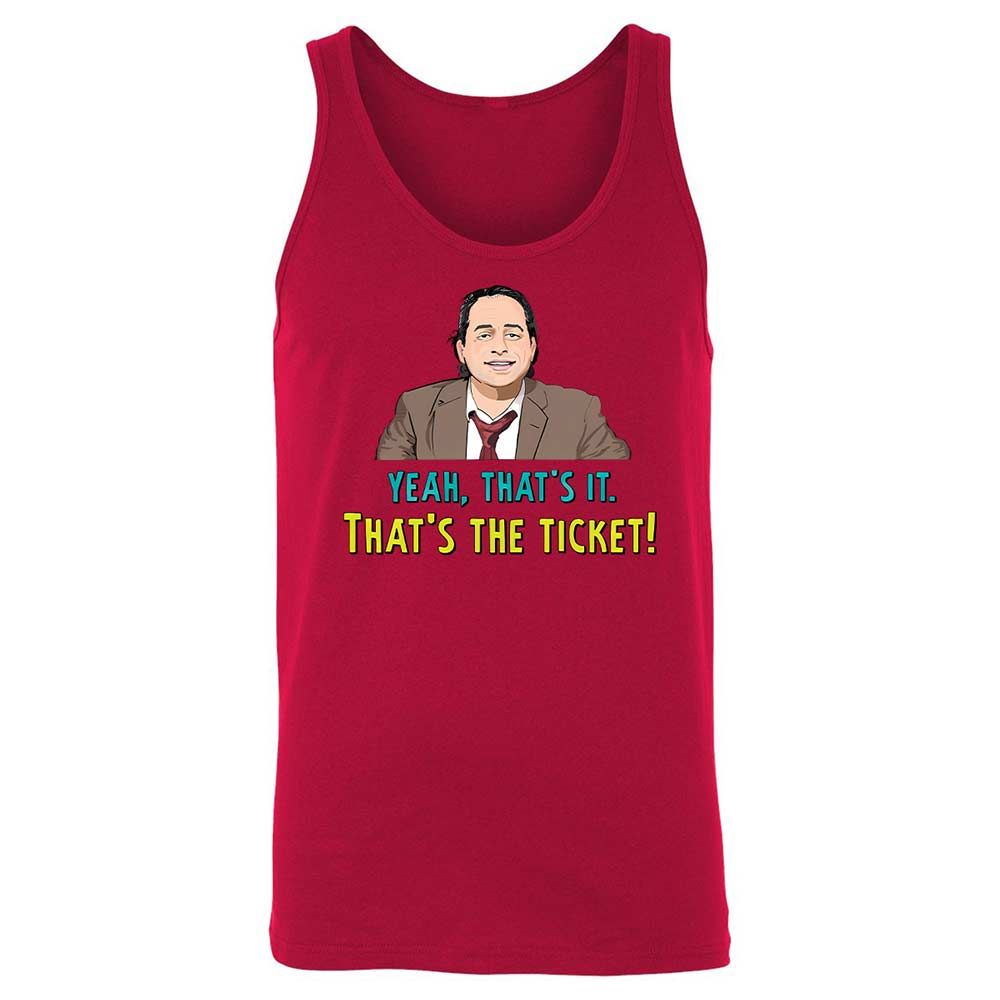 Unisex Jersey Tank - 9KF6H5L2 - Red - 3