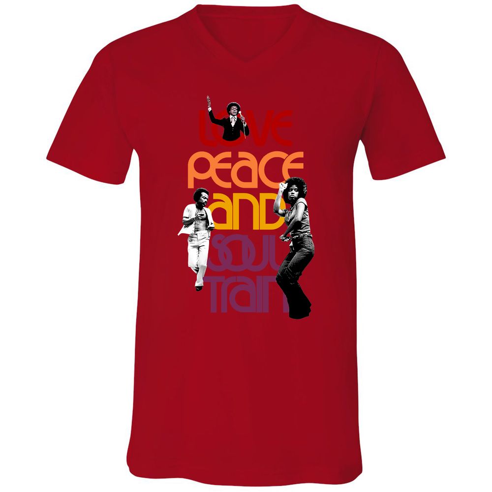 Unisex V-Neck T-Shirt - VNL533L2 - Red - 3