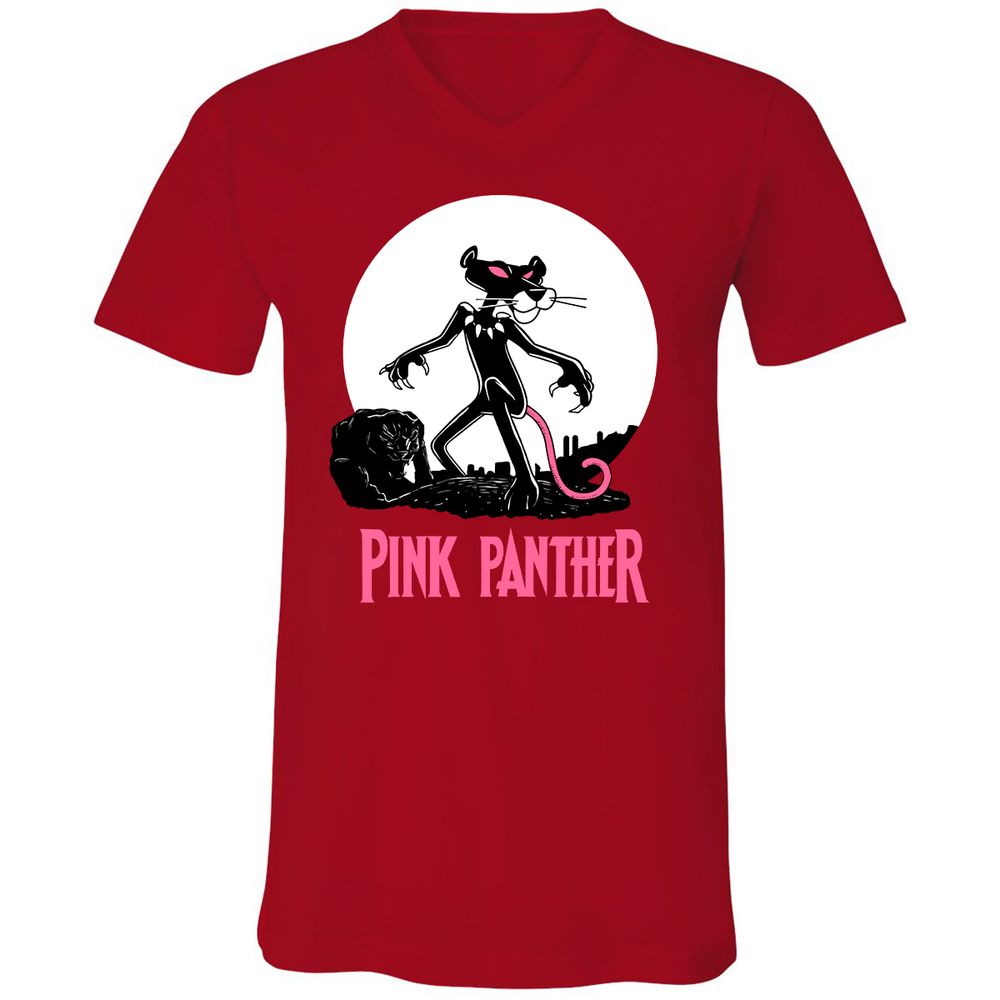 Unisex V-Neck T-Shirt - WQ7S88AN - Red - 3