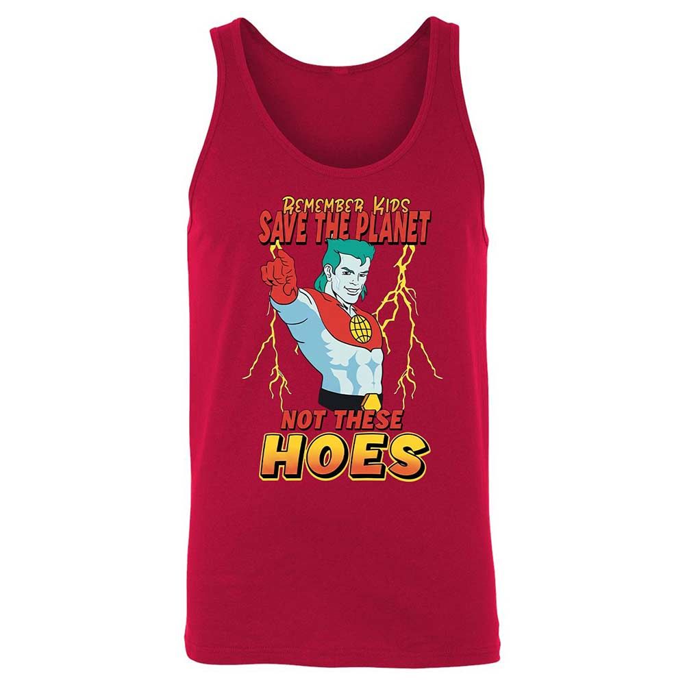 Unisex Jersey Tank - JQX25F7E - Red - 3
