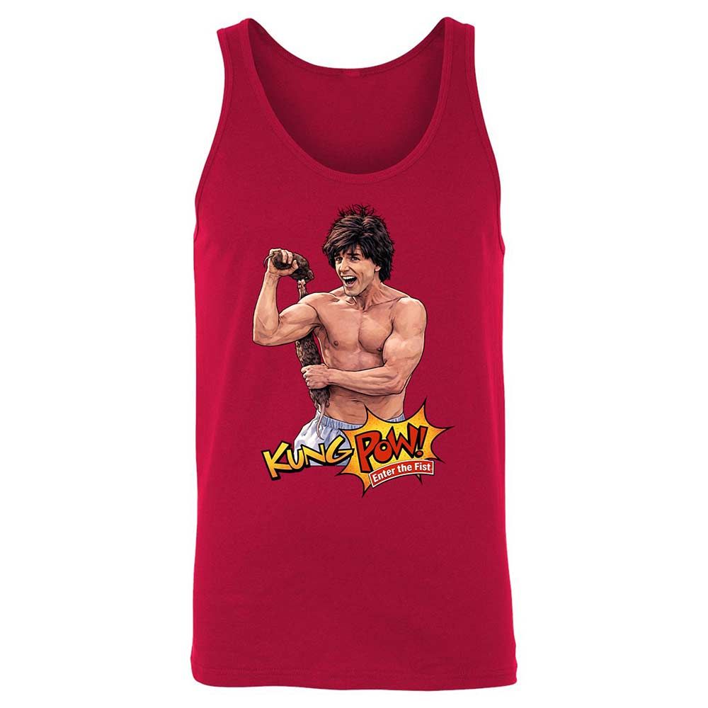 Unisex Jersey Tank - ECHHLVRN - Red - 3