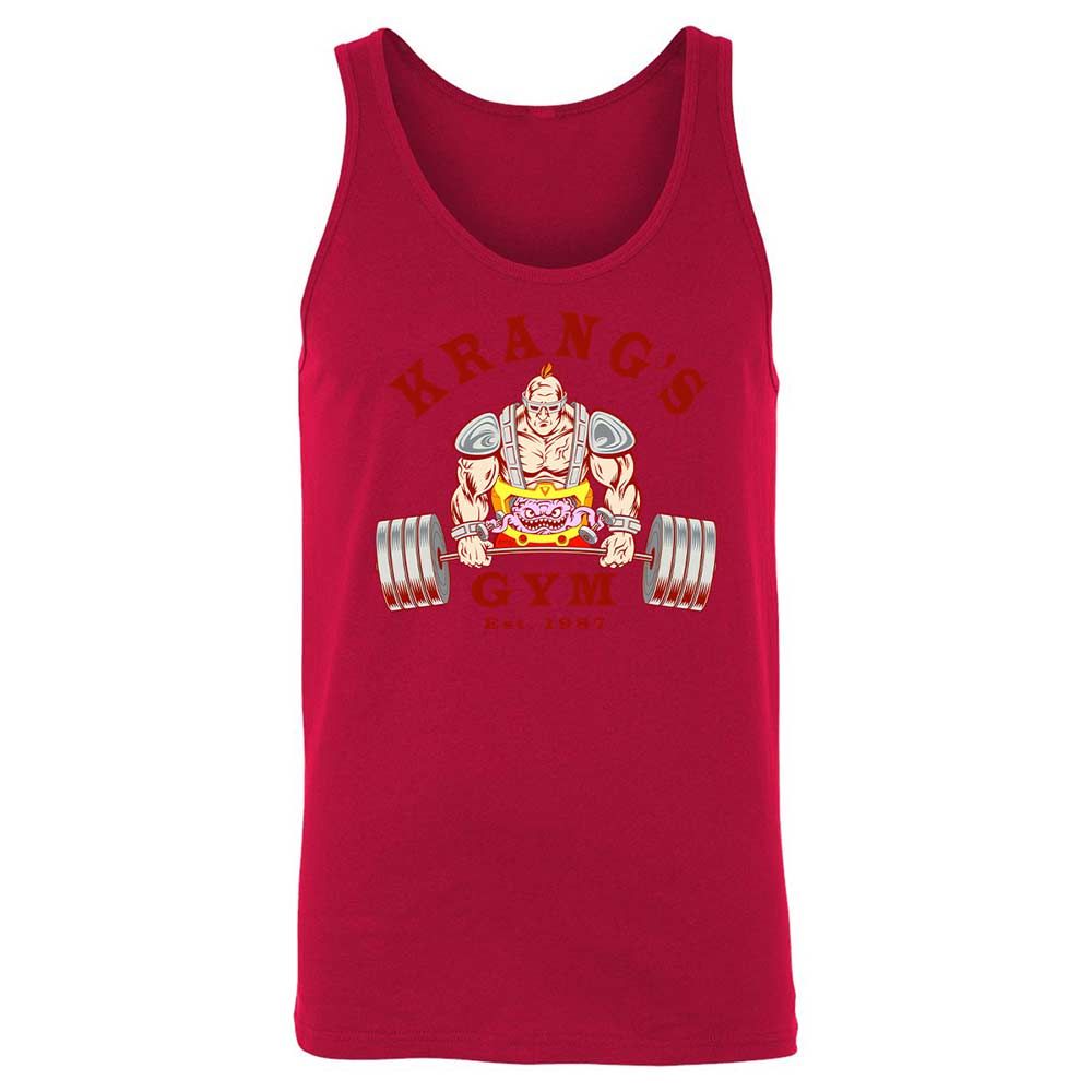Unisex Jersey Tank - T1ESF2XH - Red - 3