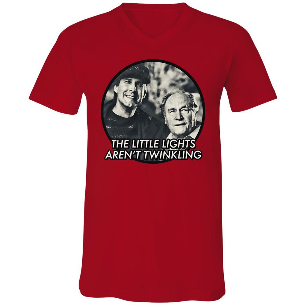 Unisex V-Neck T-Shirt - GHWZSKAA - Red - 3