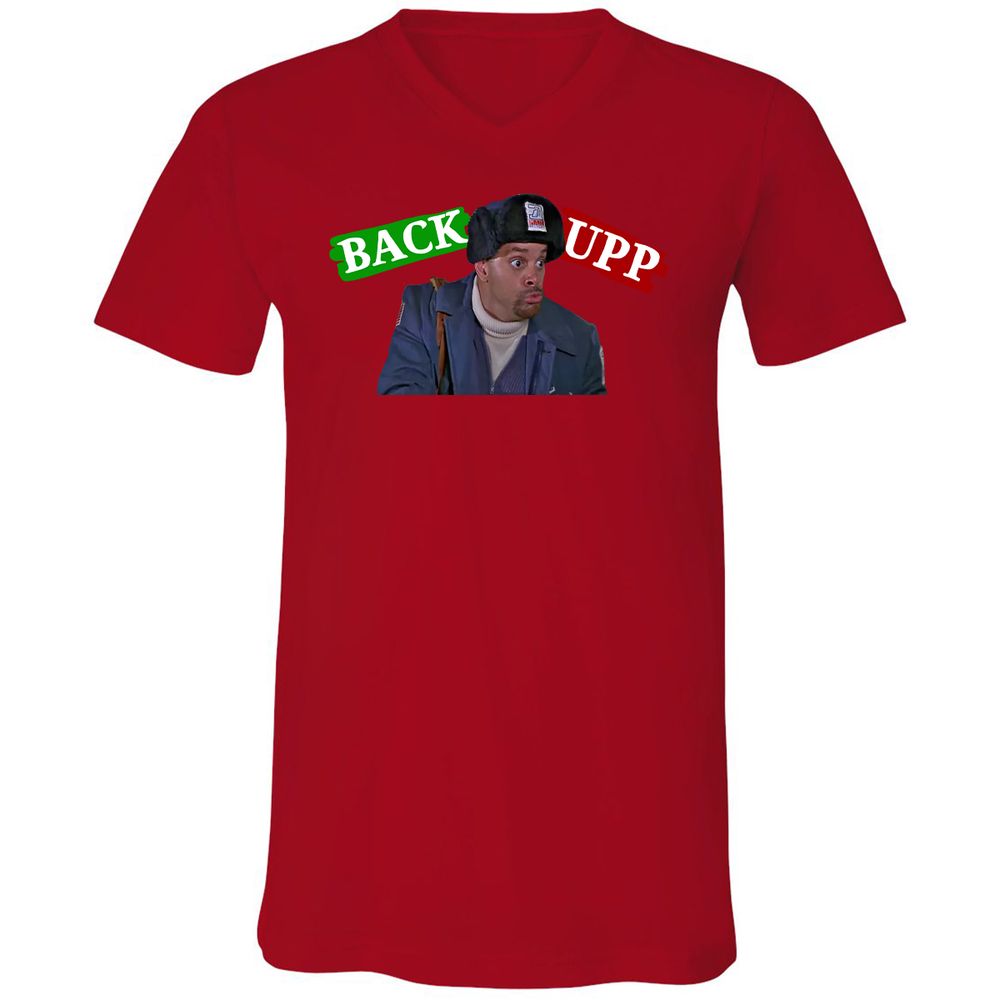 Unisex V-Neck T-Shirt - BVZC16RK - Red - 3
