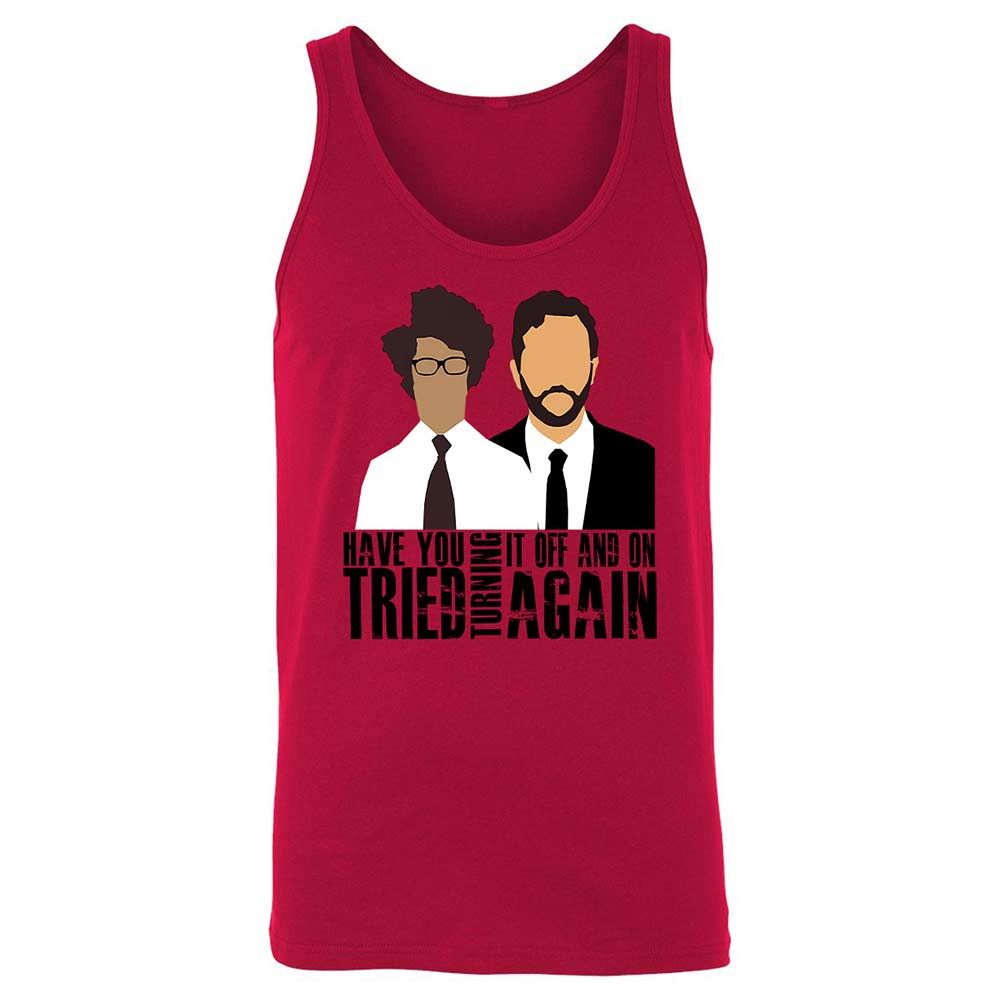 Unisex Jersey Tank - CVM9JM3U - Red - 3