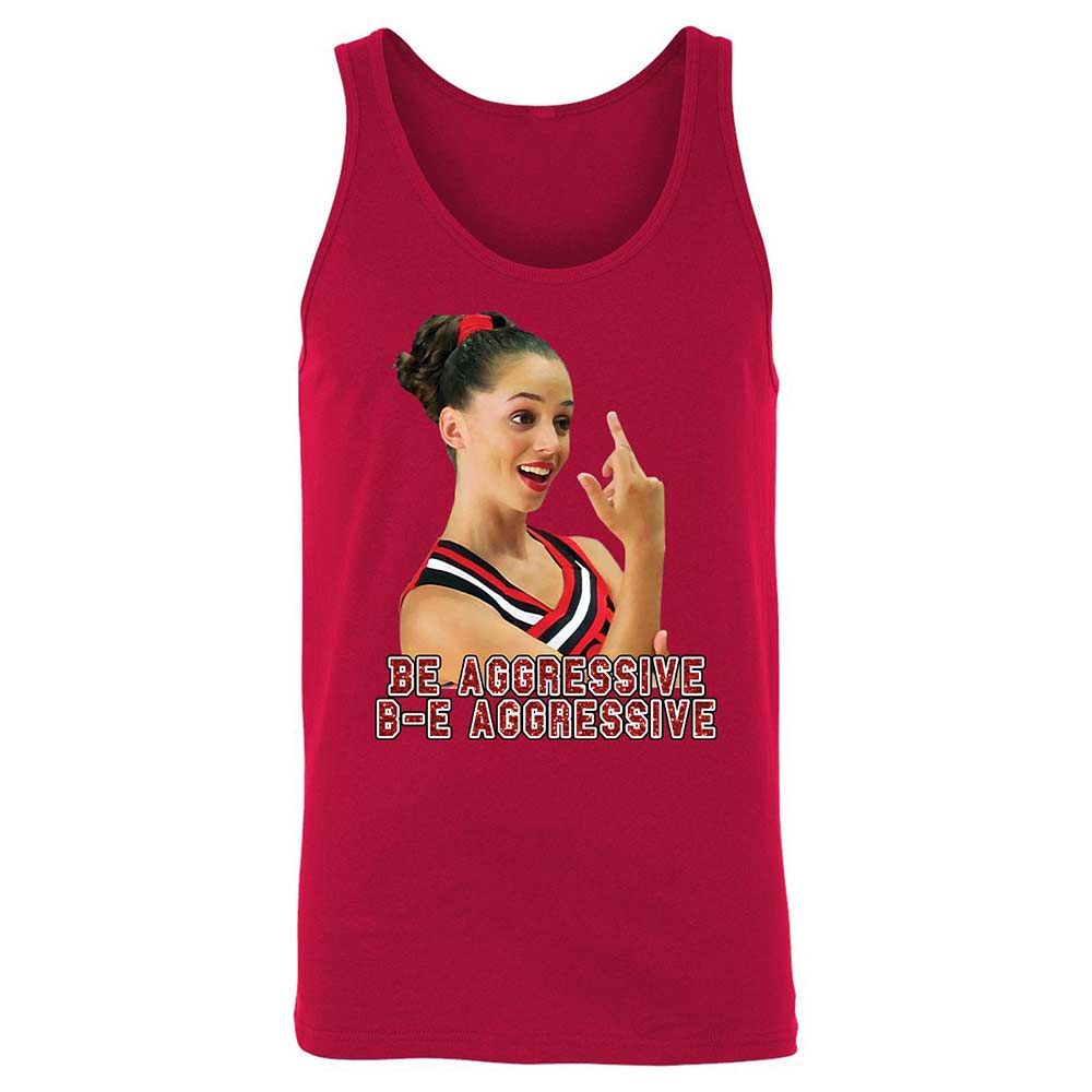 Unisex Jersey Tank - Y97LCBZQ - Red - 3
