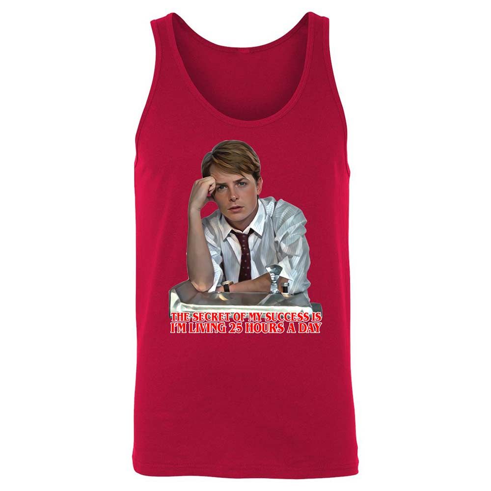 Unisex Jersey Tank - H1WXH9NN - Red - 3
