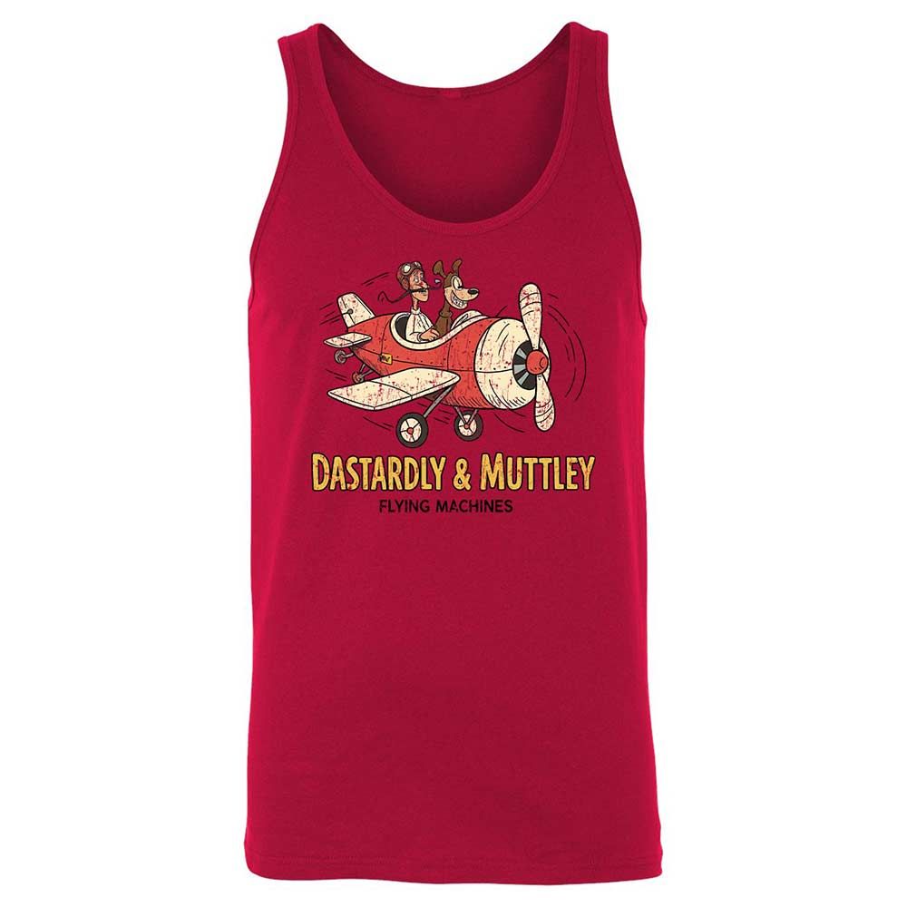 Unisex Jersey Tank - BG7QHK8D - Red - 3