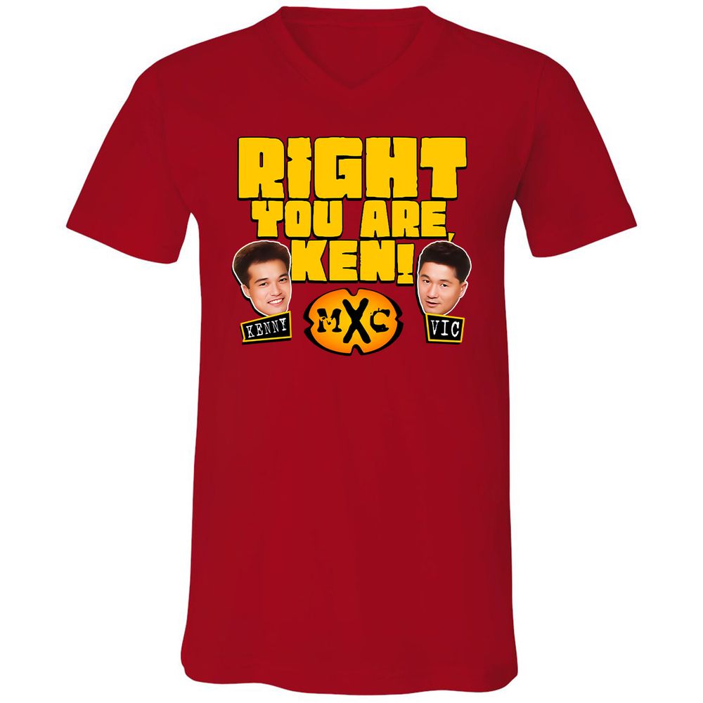 RIGHT YOU ARE, KEN! - Red - 3
