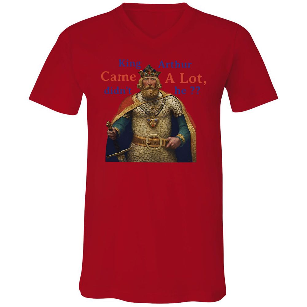 King Arthur Came a Lot - Red - 3