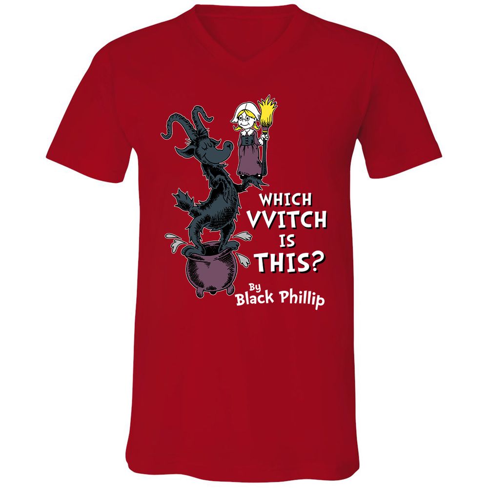 Unisex V-Neck T-Shirt - SBCW72VC - Red - 3