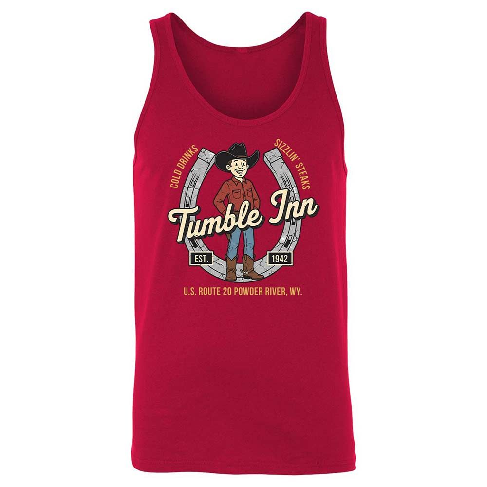 Unisex Jersey Tank - DC5RW855 - Red - 3