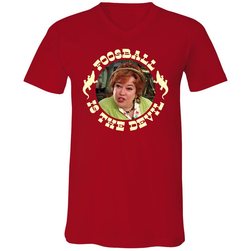 Unisex V-Neck T-Shirt - PVG95TTC - Red - 3
