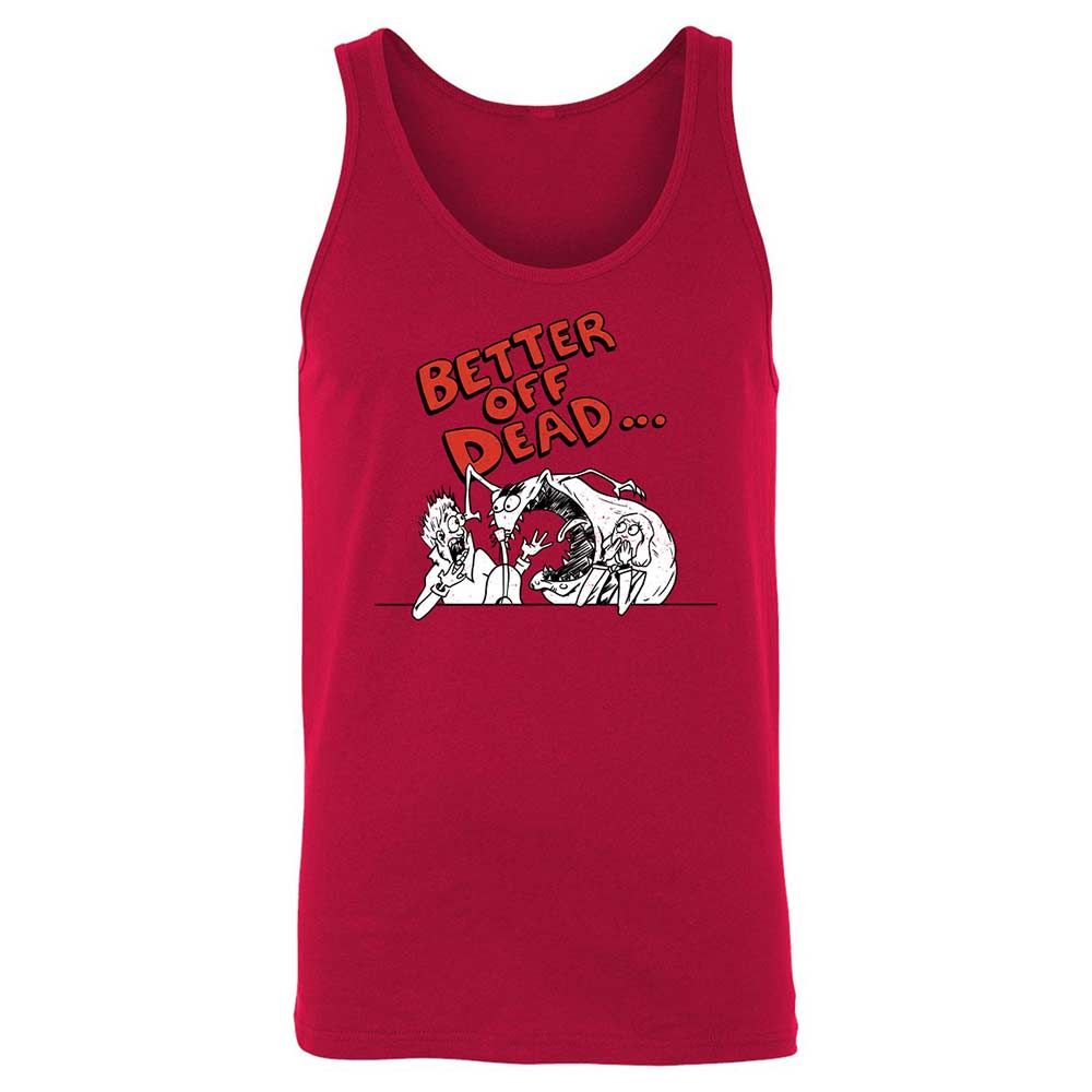 Unisex Jersey Tank - NPQAR4DZ - Red - 3
