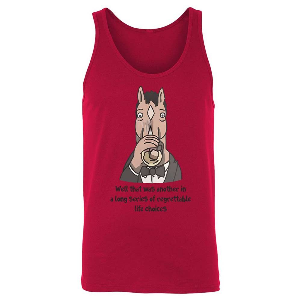 Unisex Jersey Tank - P97KS585 - Red - 3