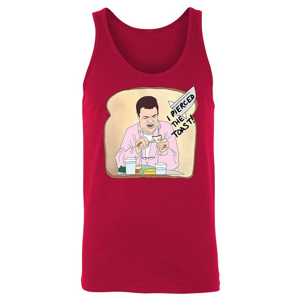 Unisex Jersey Tank - 6JSYN6X5 - Red - 3