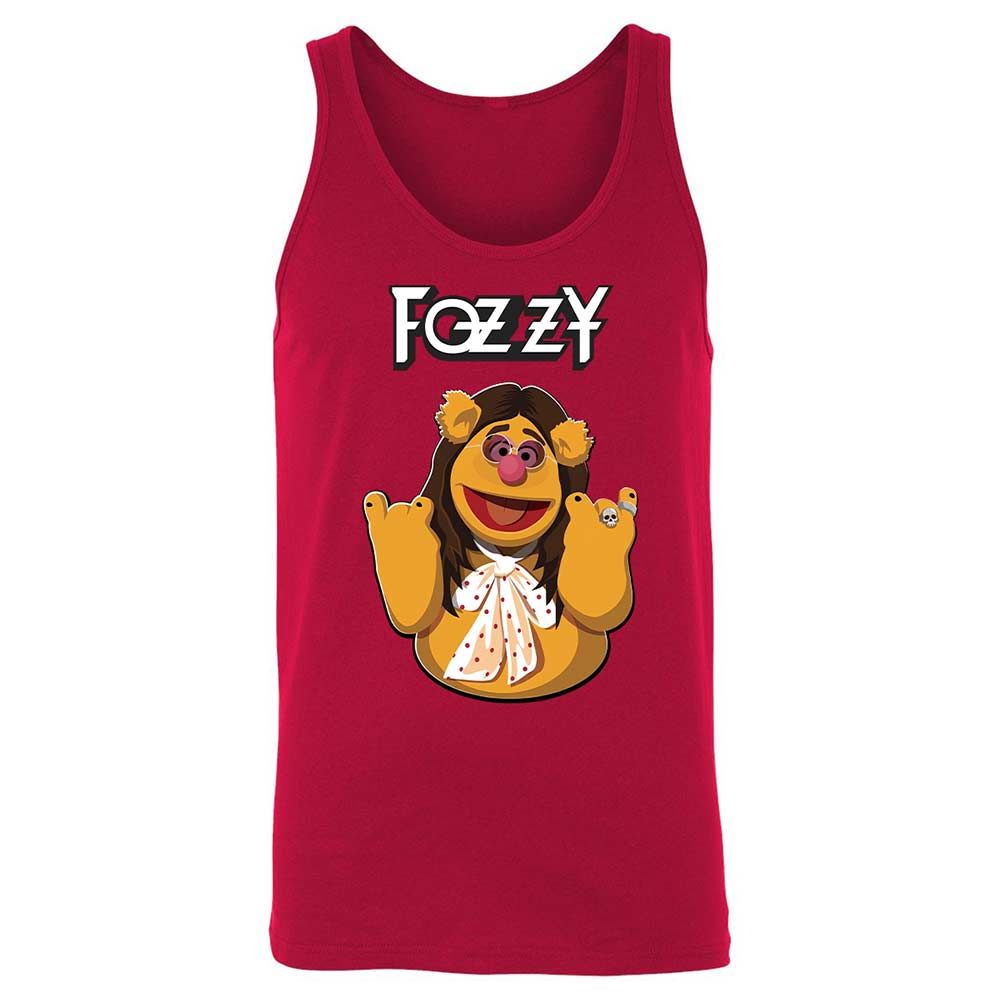 Fozzie Muppet as Rockstar - Red - 3
