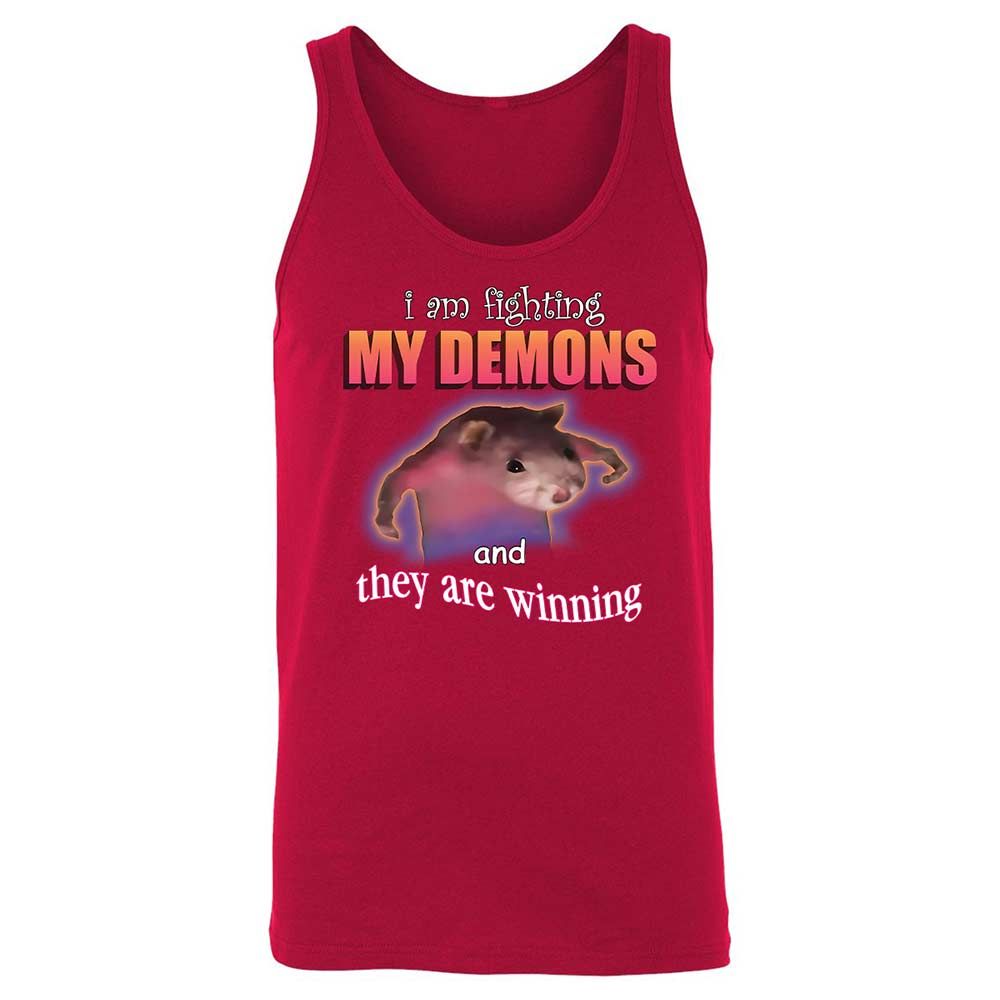 I'm fighting my demons - Red - 3