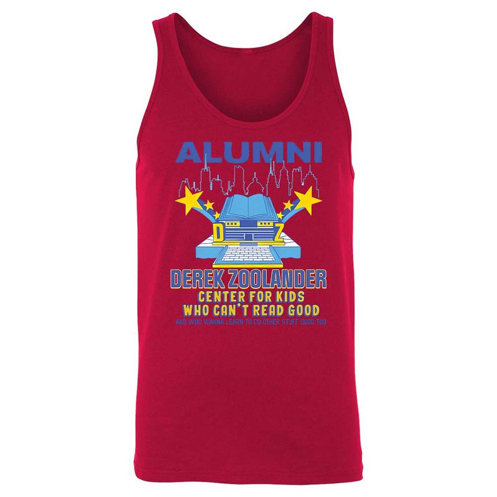 Unisex Jersey Tank - QAJKCLWC - Red - 3