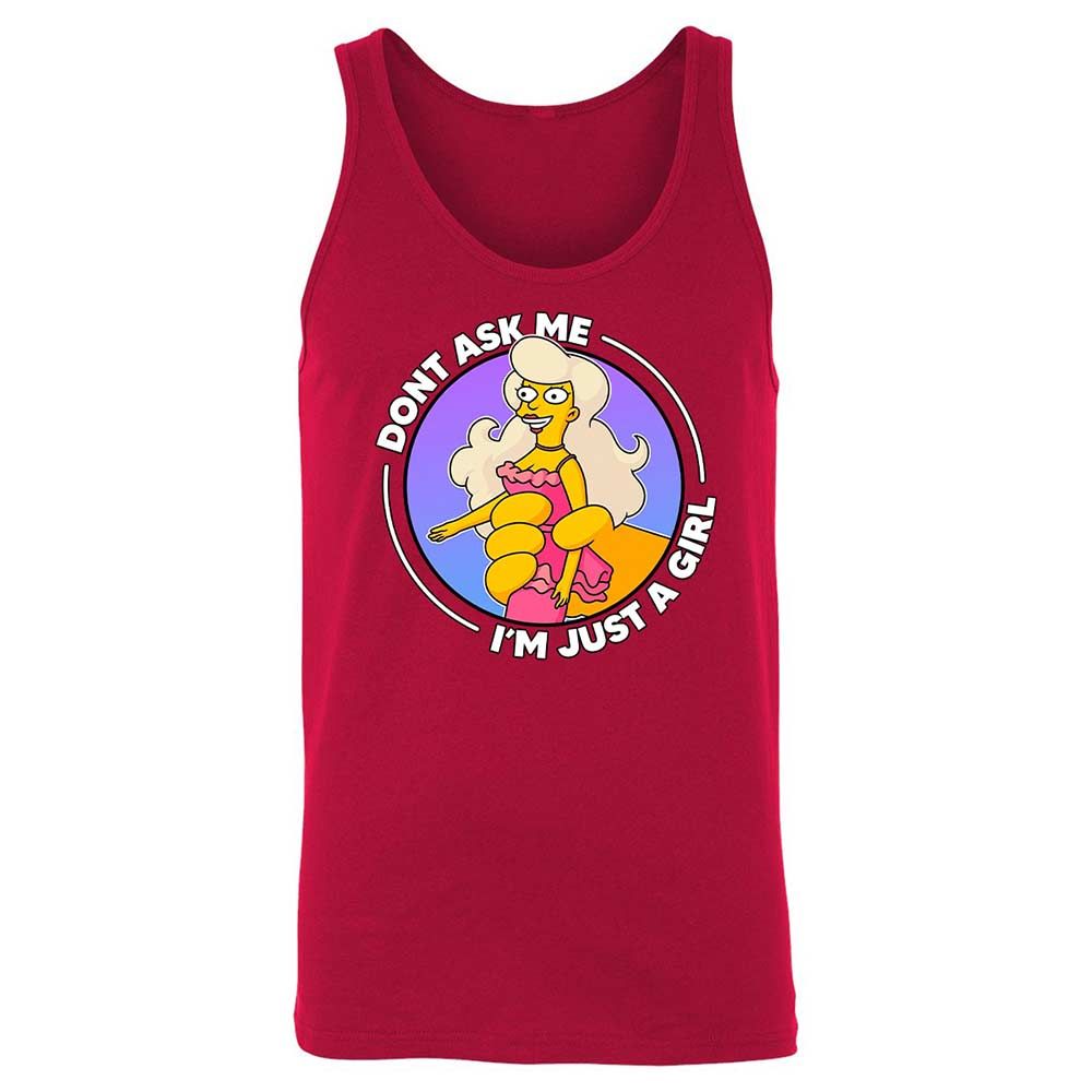 Don't Ask Me I'm Just A Girl - Red - 3