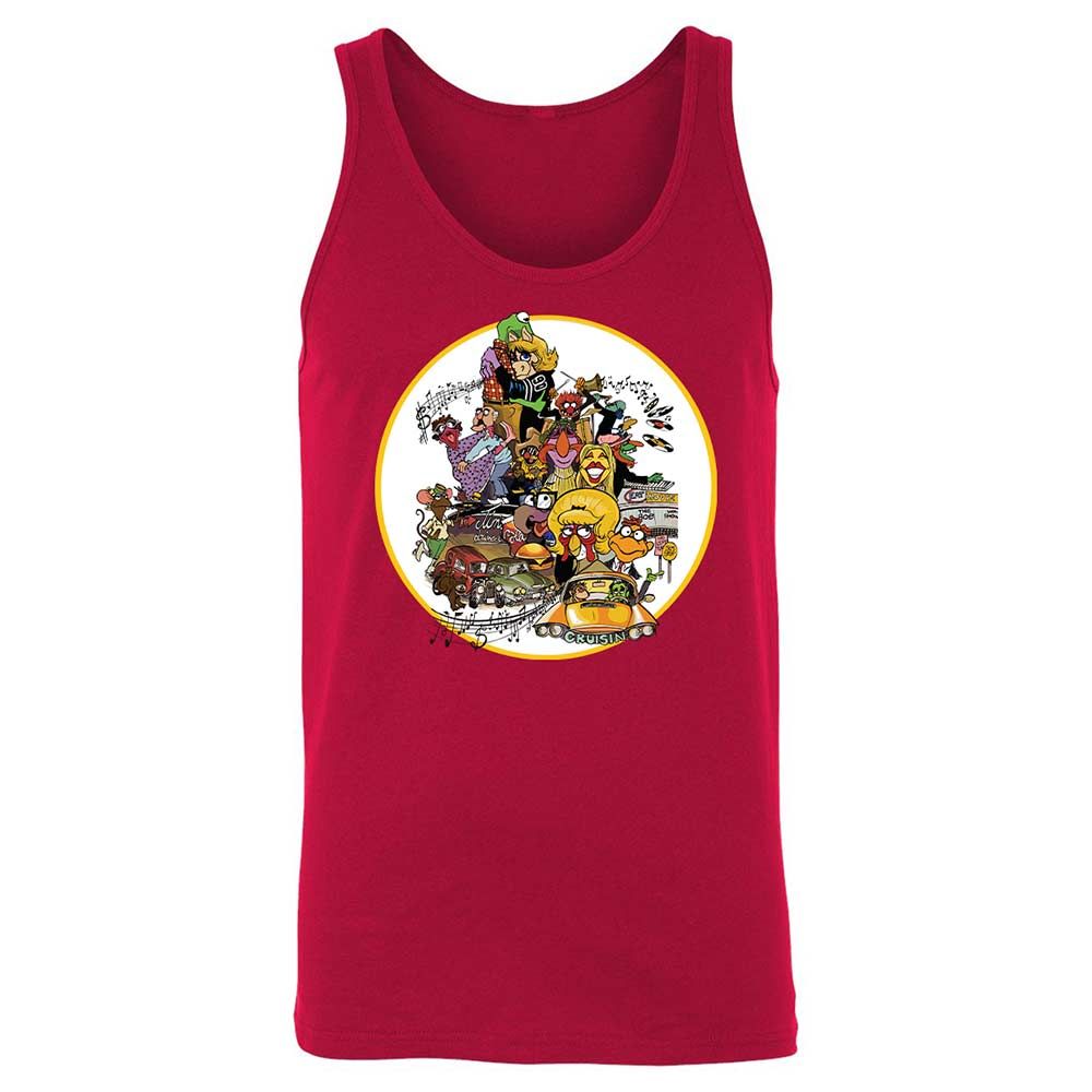 Muppet Graffiti - Red - 3