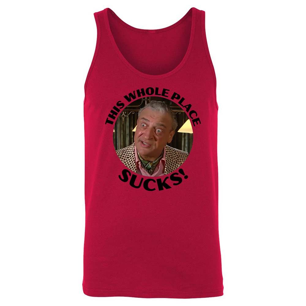 Unisex Jersey Tank - 4HAA2BP5 - Red - 3