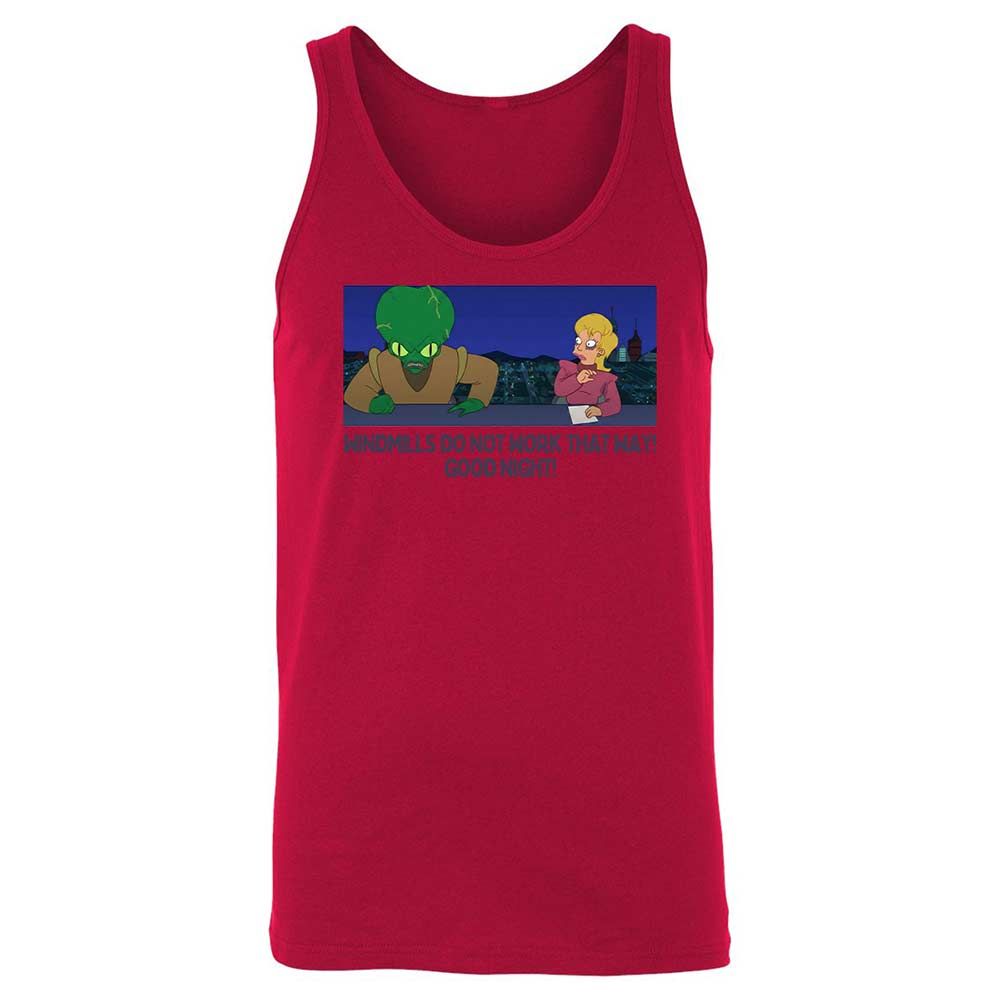 Unisex Jersey Tank - 8ZDHQFJL - Red - 3