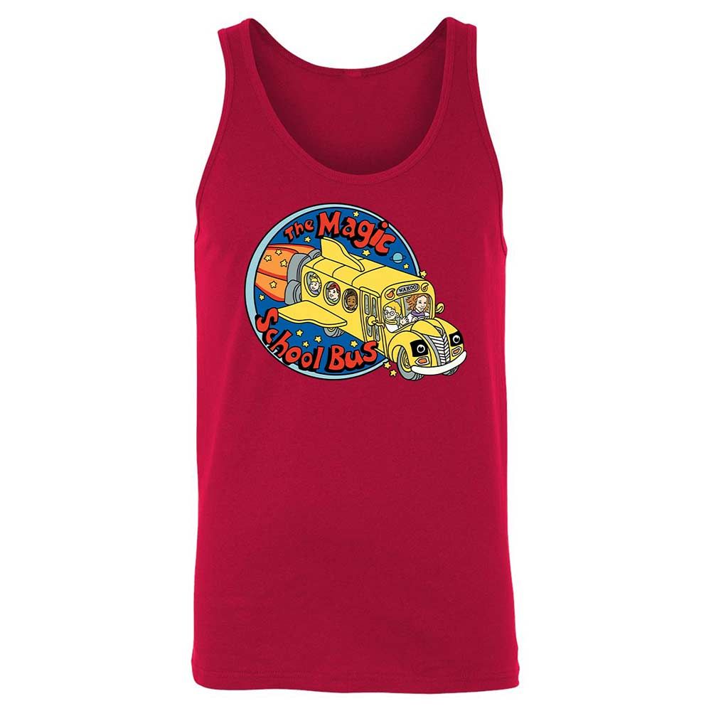 Unisex Jersey Tank - 8XDJWRY9 - Red - 3