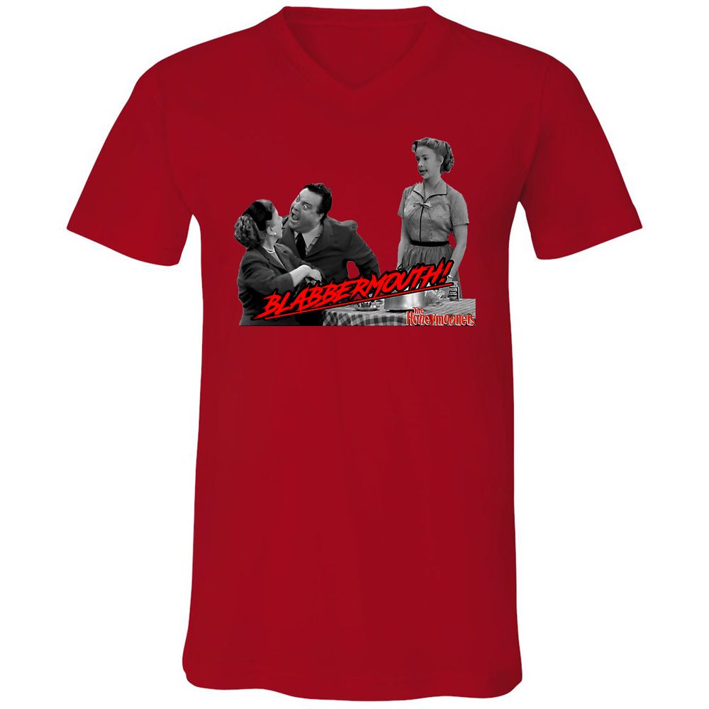 Unisex V-Neck T-Shirt - SEV29JN2 - Red - 3