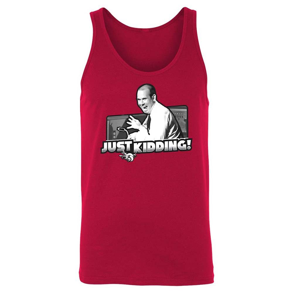 Unisex Jersey Tank - N5RLZQXC - Red - 3