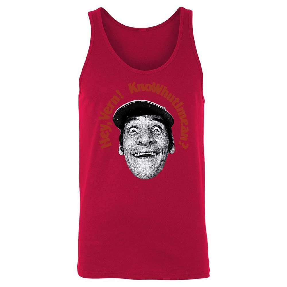 Unisex Jersey Tank - Q9Z114BJ - Red - 3
