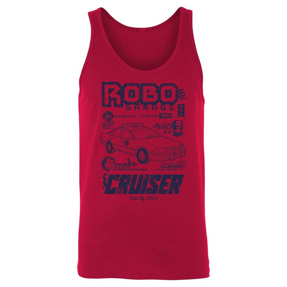 Unisex Jersey Tank - 5BS8JFE9 - Red - 3