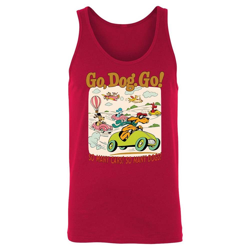 Unisex Jersey Tank - G4KTACUY - Red - 3