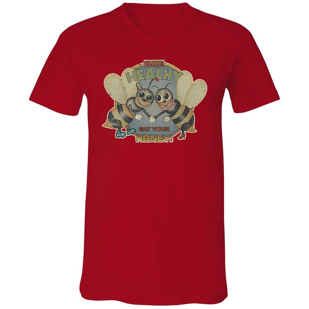 Bee Healthy Eat Your Honey - Red - 3