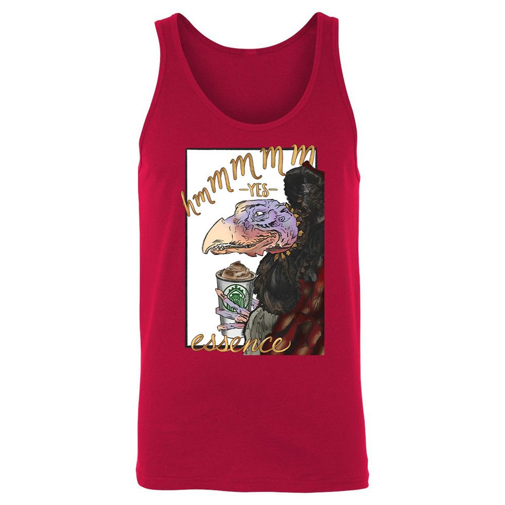 Unisex Jersey Tank - 4D672JVC - Red - 3