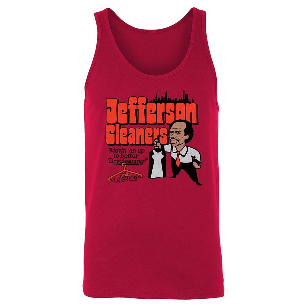 Unisex Jersey Tank - R11FX4U9 - Red - 3